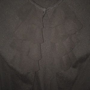 Jcrew Sweater with ruffle detail